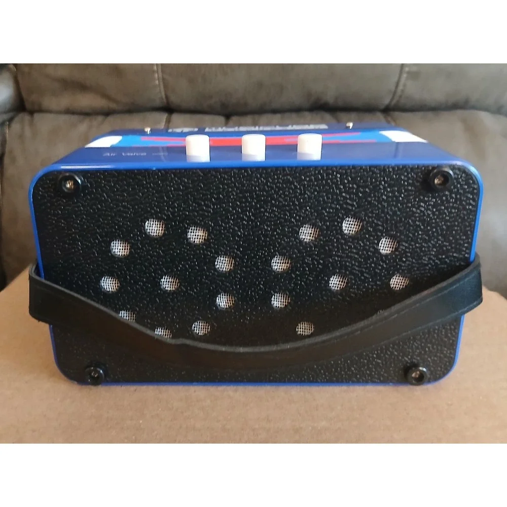 Accordion Instrument Toys 10 Keys Button‎ Small Accordion Music Kids NEW #Toy26